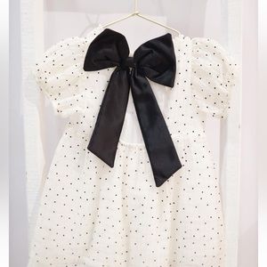 Black and white dress